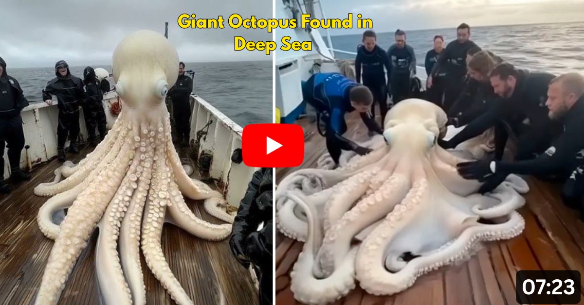 Viral “Giant Octopus” Photo: Is It Real or Fake?