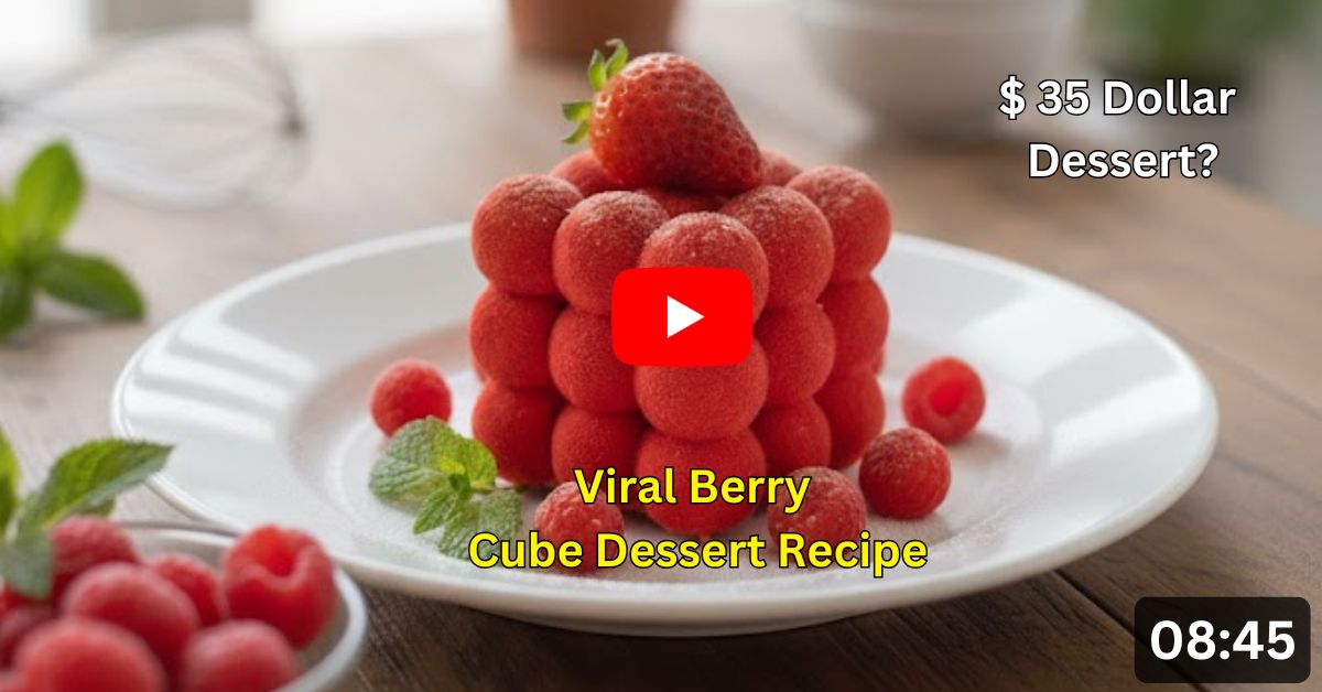 I Tried the Viral Berry Cube Dessert Everyone’s Talking About